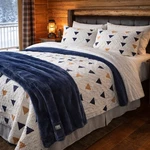 Frye King Quilt Bedding Set Southwestern Cotton Sheet Blanket 8PC New Aloe. Fixed Price $224.95.
