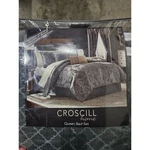 Croscill Chantal Misty Blue Queen 4PC Reversible Comforter Shams Bedskirt. Fixed Price $184.30.