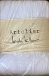 Artelier Nicole Miller 3PC Mercer Comforter Set White King - Timeless Elegance. Fixed Price $129.99.
