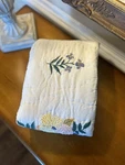 Pottery Barn Kids Rifle Paper Co. Garden Party Forest Baby Quilt Sofia Read. Fixed Price $69.95.