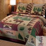 Groenlandia Inicio Alce Lodge Edredon Conjunto Por Completoking Queen Nuevo. Fixed Price $71.64.