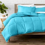 Bare Home 1800 Ultra-soft Comforter Set, & Warm Goose Down Alternative. Fixed Price $49.99.