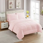 Sweet Home Collection 5 Piece Comforter Set Bag Solid Color All Season Soft D.... Fixed Price $35.44.