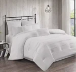 510 Design King 100% Polyester 8 Piece Microfiber Comforter Set White. Fixed Price $64.85.