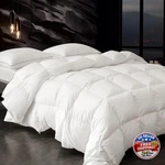 Down Fibers Twin Size -ultra Soft High Fill Power Comforters. Fixed Price $193.82.