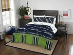 Nfl Seattle Seahawks Queen Comforter & Pillowcase Bedding 7 Piece Set W/ Sheets. Fixed Price $79.99.