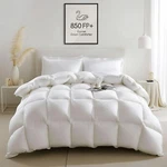 Goose Feature Down Comforter King Size 850+ Fill Power - 100% Pure Cotton All.... Fixed Price $265.29.
