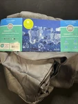 Madison Park Essentials 900 Thread Count Smart-cool Sheet Set Gray King Open Box. Fixed Price $39.99.