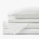 Classic Ultra-cozy Cotton Velvet Flannel Bed Sheet Set White, Twin. Fixed Price $90.30.