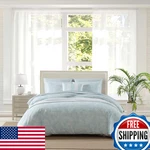 Tommy Bahama - King Comforter Set Breathable Bedding Matching Shams Luxuriously. Fixed Price $172.94.