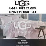 Nwt Soft Ugg King Campo Quilt Pc Set "himalayan Salt" Pink Msrp $359.00. Fixed Price $189.99.