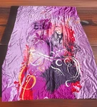 Rare Vtg Disney Hannah Montana Twin Comforter 87X62 Pink/purple Satin Read. Fixed Price $99.99.