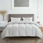 Serta White Goose Feather & Down Fiber King Comforter. Fixed Price $94.15.