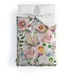 Deny Designs King Comforter Utart Hand Drawn Vintage Spring Claude Monet Floral. Fixed Price $79.95.