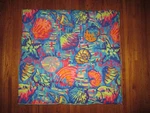 Vtg Martex Westpoint Pepperell Bright Multi Tropical Fish Print Queen Comforter. Fixed Price $85.95.