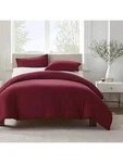Serta Simply Clean Solid Duvet Cover Twin French Linen Set 3PCS With. Fixed Price $39.89.
