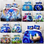 Sonic The Hedgehog Bedding Set Double, Queen, King For Fan HP99200. Fixed Price $64.95.