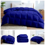 Royal Blue Stripes Down Alternative Comforter Sets 1000 Tc Egyptian Cotton. Fixed Price $136.79.