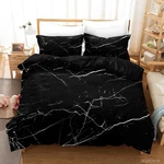 3D Marble Texture Black White Quilt Cover Bedding Sets Pillowcases 64. Fixed Price $78.84.