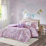 Intelligent Design Kids Lola Unicorn Cotton Duvet Cover Set. Fixed Price $90.99.