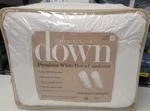 Charter Club White Down Medium Weight Full / Queen Comforter. Fixed Price $174.99.