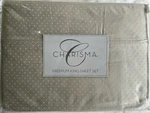 Charisma Lexington Dot 400 Tc King Sheet Set Brand New. Fixed Price $125.00.