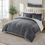 Cathay Home Queen Reversible Micromink Plush Comforter Set Ultra Soft Fleece. Fixed Price $82.82.