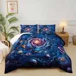Lneffble Twin Size Galaxy Comforter Set Kids Outer Space Themed Bedding. Fixed Price $43.95.
