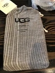Ugg Home Terra Standard Pillow Sham Seal Multi Grey Stripe Brand New *free Ship*. Fixed Price $34.00.