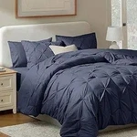 Nestl All Season Navy Down Alternative Queen 3 Pc. Comforter Set. Fixed Price $43.20.