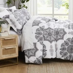Southshore Fine Living Inc. Oversized Duvet Cover Infinity Gray RM138098. Fixed Price $32.63.