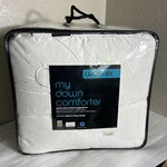 Bloomingdale's My Warmer Asthma & Allergy Friendly Down Comforter King Msrp $575. Fixed Price $224.99.