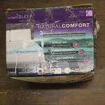 Intellisleep Natural Comfort 3" Memory Foam Mattress Topper White King. Fixed Price $114.40.