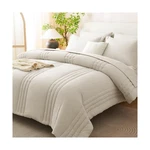 Cozylux Queen Comforter Set - 7 Pieces Bed In Bag Beige Comfo... Usa Fast Ship. Fixed Price $46.65.