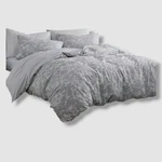 Kenneth Cole New York Gray Merrion Cotton 3-PIECE 'king' Comforter. Fixed Price $81.00.