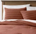 New Threshold Stripe 3PC King Comforter Set. Fixed Price $49.95.