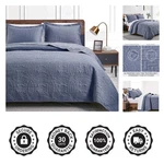 Elegant 3-PIECE Queen Quilt Set Coin Pattern All-season Comfort. Fixed Price $46.79.