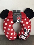 Disney Minnie Mouse Memory Foam Travel Neck Pillow Bow & Ears Red Polka Dot. Fixed Price $20.00.
