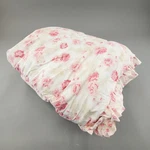 Simply Shabby Chic Dutchess Pink Rose Floral Ruffle Comforter King. Fixed Price $159.00.