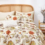- Boho Quilt Set, Floral Bohemian Chic Country Botanical Colorful Funky Flower P. Fixed Price $52.99.