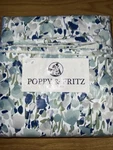 Poppy & Fritz Oliva Blue, Duvet Cover Set, King, Nwt. Fixed Price $58.88.