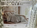 Ink+ivy Comforter 3-PC, King, Green-provo-d. Fixed Price $49.00.