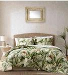 Tommy Bahama Palmiers Banana Leaf Tropical Cotton King Comforter. Fixed Price $59.99.