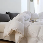 Fluffy Soft Goose Down Feather Comforter King/queen Size All Seaon Bedroom. Fixed Price $125.00.