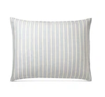 Ralph Lauren Graydon Bold Stripe King Pillow Sham Dune/ Chambray Blue $135. Fixed Price $58.00.