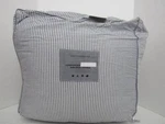Pottery Barn Silas Reversible Striped Cotton Comforter, Twin/twinxl Denim New. Fixed Price $89.95.