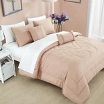 Esca Bed-in-a-bag 9-PIECES Jovana Blush Pink Comforter And Sheet Set Queen Size. Fixed Price $120.65.