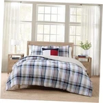 Tommy Hilfiger - Twin/comforter Set, Cotton Xl Waterbury Plaid Blue. Fixed Price $116.51.