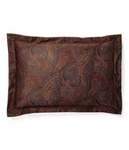 Ralph Lauren Standard Sham Frazier Archival Paisley Cotton Olive Browns Nwt. Fixed Price $50.00.