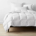 The Company Store Lacrosse Premium Down Light Warmth Comforter 500TC Cotton. Fixed Price $88.20.